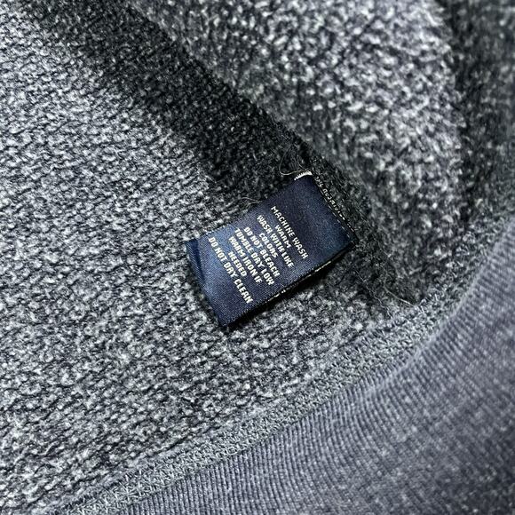 Polo Ralph Lauren Hoodie Mens XL Full Zip Sweatshirt Spell Out Vintage Y2K 67 - Picture 13 of 16